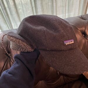 Patagonia Recycled Wool Ear Flap Cap